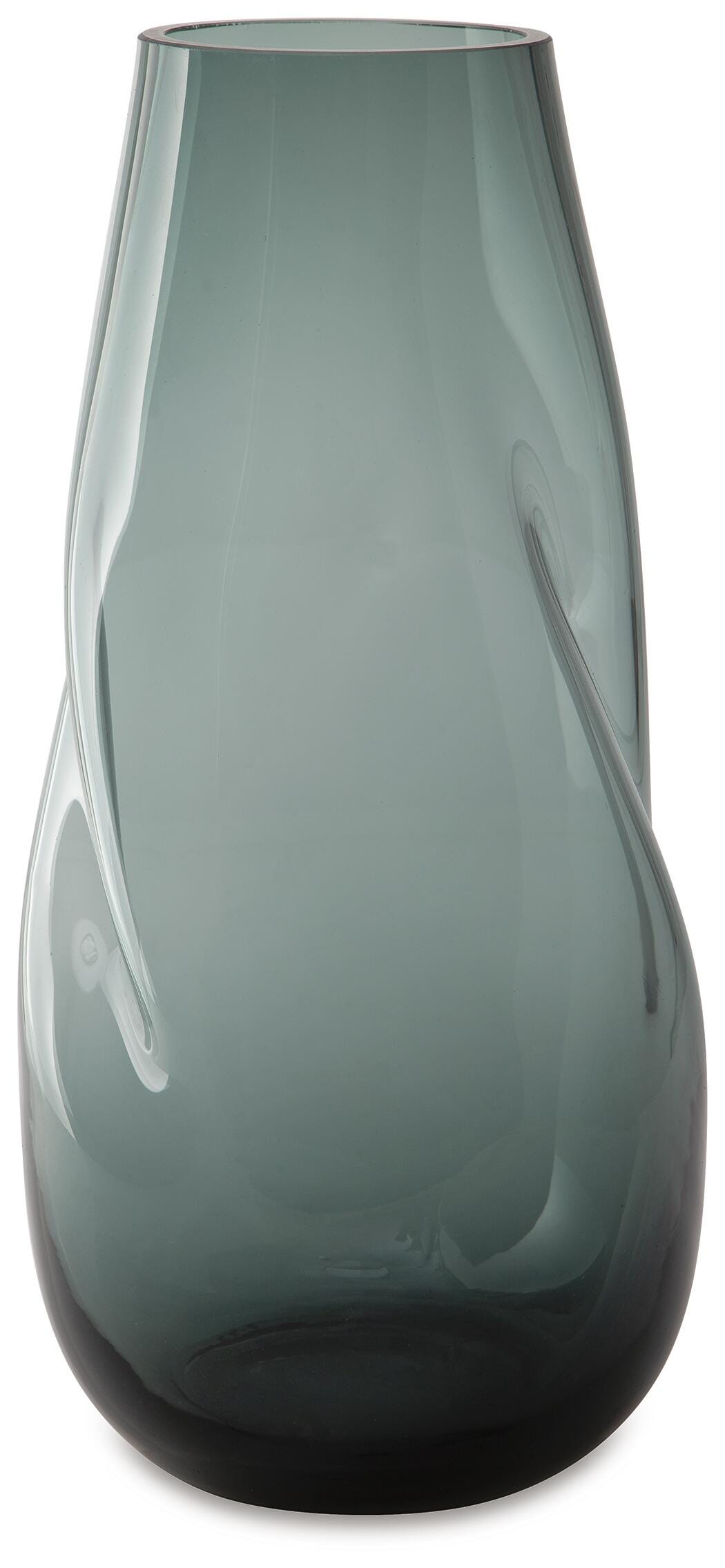 Ashley Beamund Teal Blue Vase