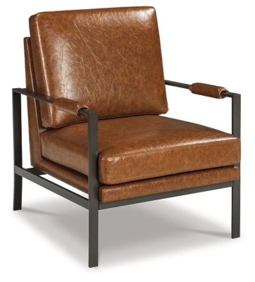 Ashley Peacemaker Brown Accent Chair