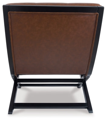 Ashley Sidewinder Brown Accent Chair