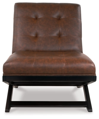 Ashley Sidewinder Brown Accent Chair