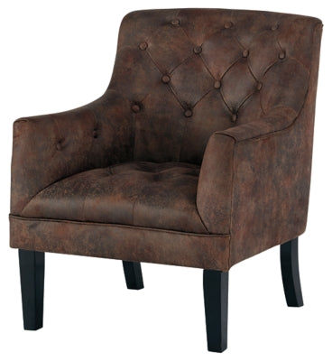 Ashley Drakelle Mahogany Accent Chair