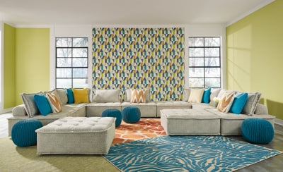 Ashley Bales Taupe Accent Chair