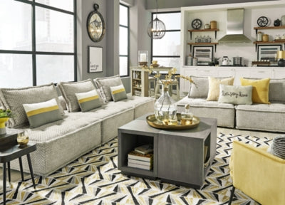 Ashley Bales Taupe Accent Chair