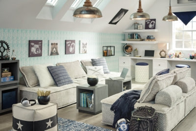 Ashley Bales Taupe Accent Chair