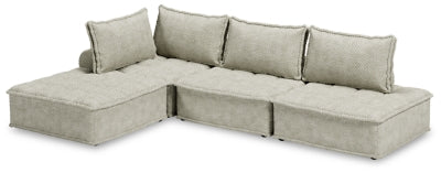 Ashley Bales Taupe 4-Piece Modular Seating