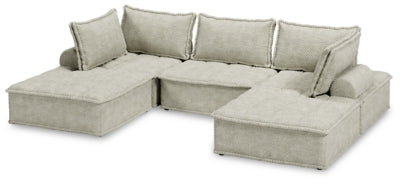 Ashley Bales Taupe 5-Piece Modular Seating