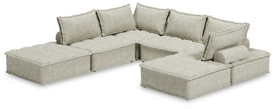 Ashley Bales Taupe 6-Piece Modular Seating