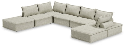 Ashley Bales Taupe 7-Piece Modular Seating