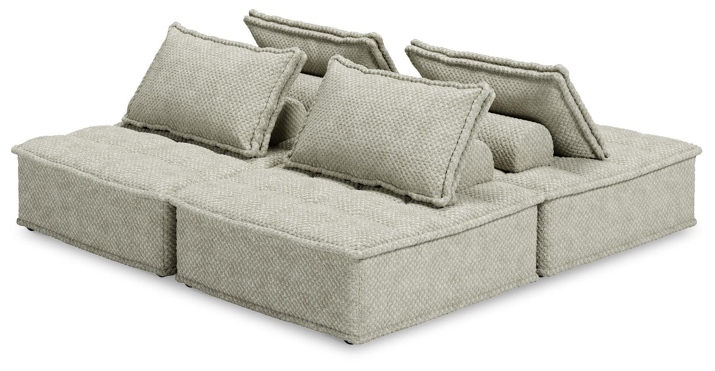 Ashley Bales Taupe 4-Piece Modular Seating
