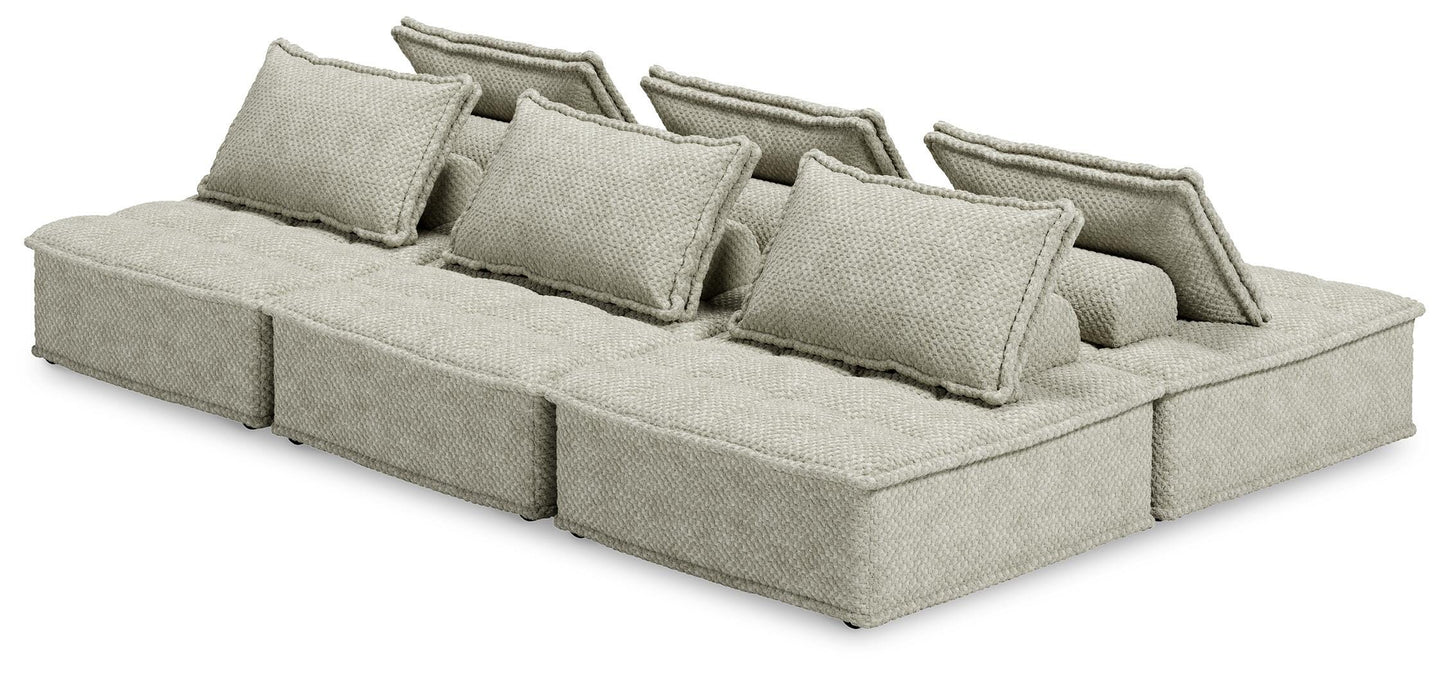 Ashley Bales Taupe 6-Piece Modular Seating