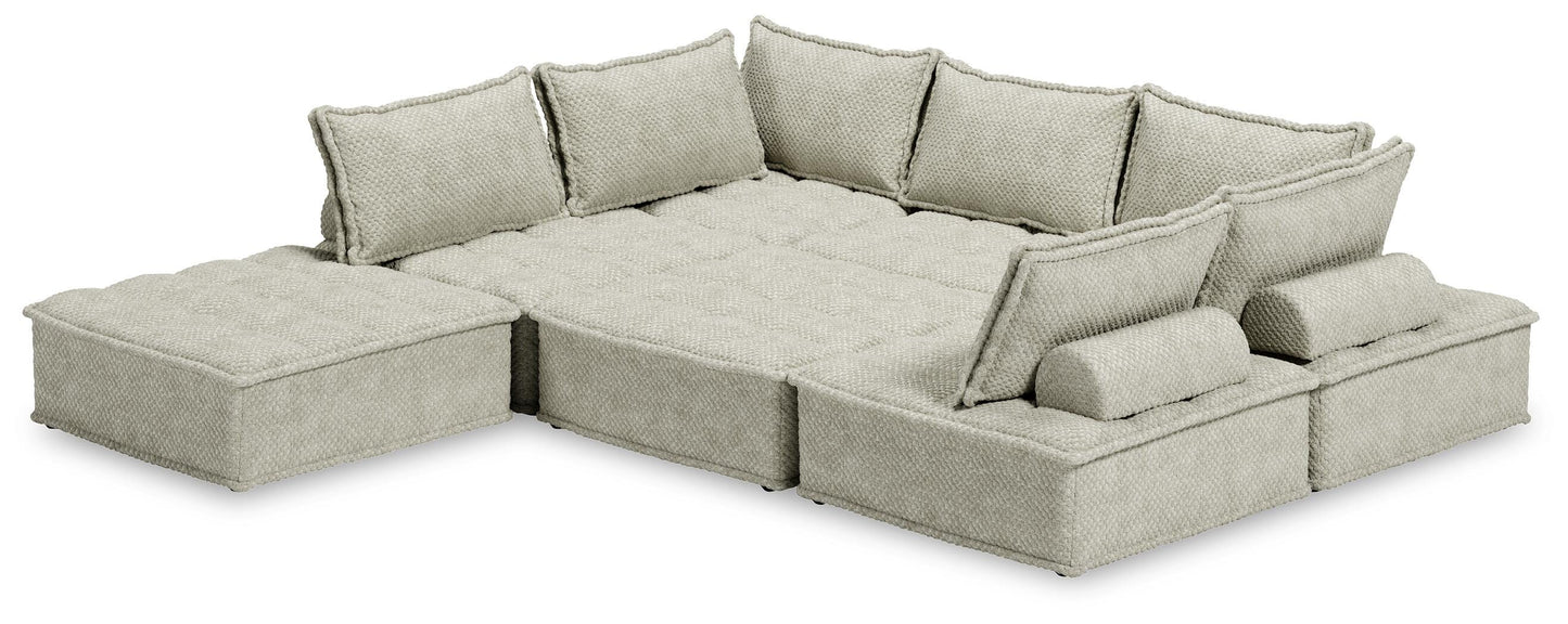 Ashley Bales Taupe 7-Piece Modular Seating