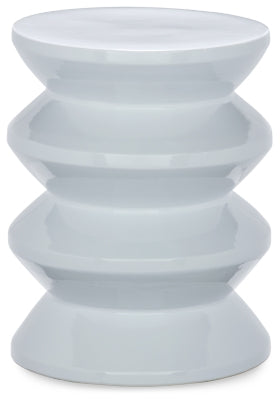 Ashley Lakiness White Stool