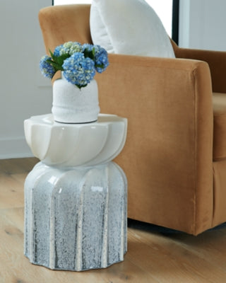 Ashley Michamere Gray Taupe Stool