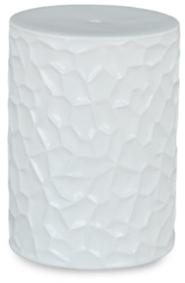 Ashley Jungrove White Stool