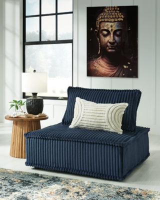 Ashley Bales Navy Accent Chair