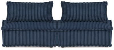 Ashley Bales Navy 2-Piece Modular Seating