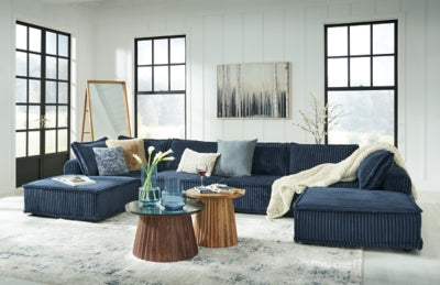 Ashley Bales Navy 6-Piece Modular Seating