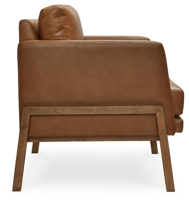 Ashley Numund Caramel Accent Chair