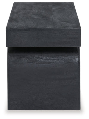 Ashley Holgrove Black Accent Bench