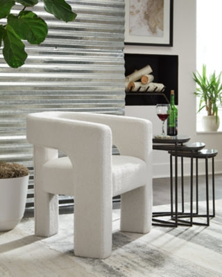 Ashley Landick Ivory Accent Chair