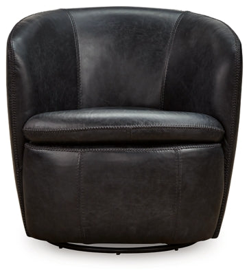 Ashley Kierreys Midnight Swivel Accent Chair