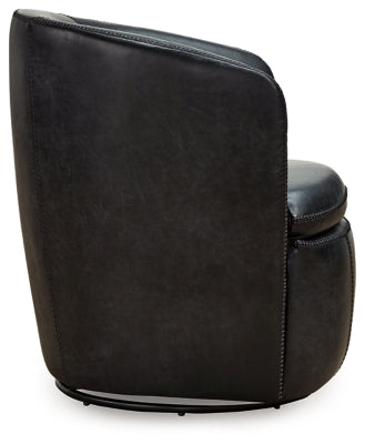 Ashley Kierreys Midnight Swivel Accent Chair