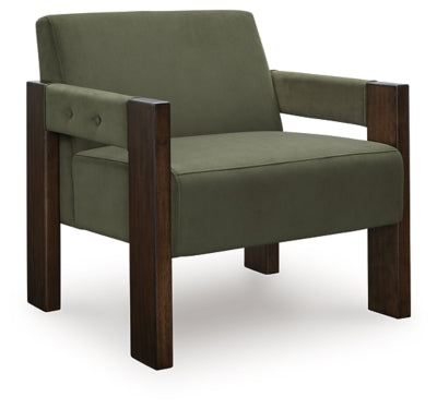 Ashley Adlanlock Olive Accent Chair