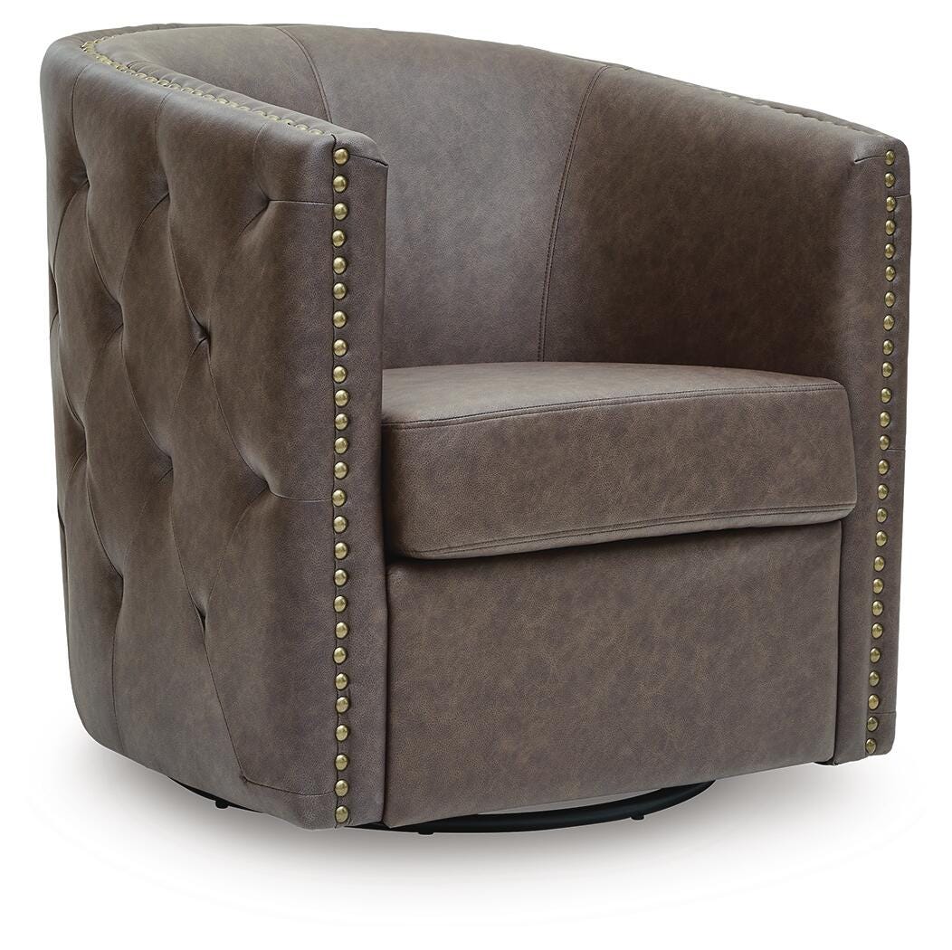 Ashley Brentlow Granite Swivel Accent Chair