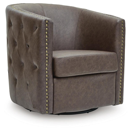 Ashley Brentlow Granite Swivel Accent Chair