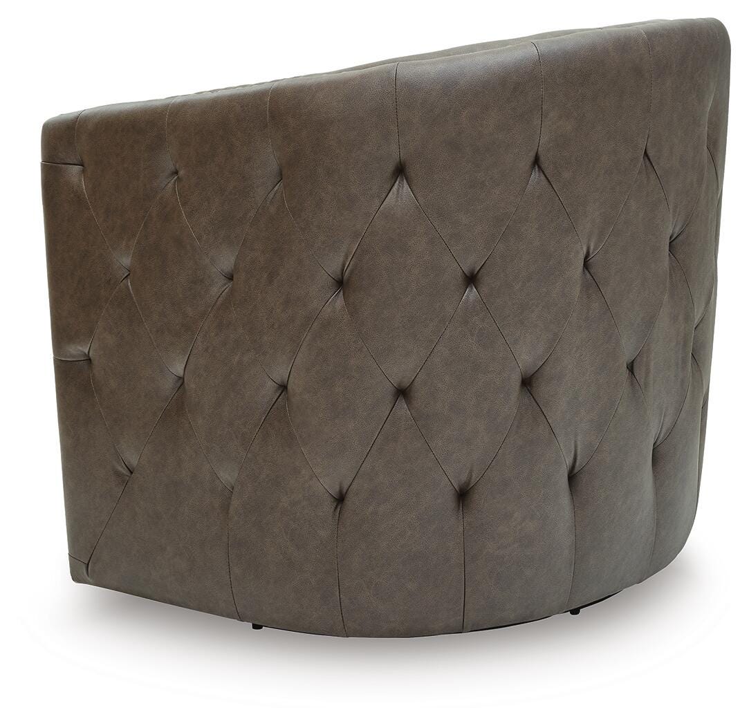 Ashley Brentlow Granite Swivel Accent Chair