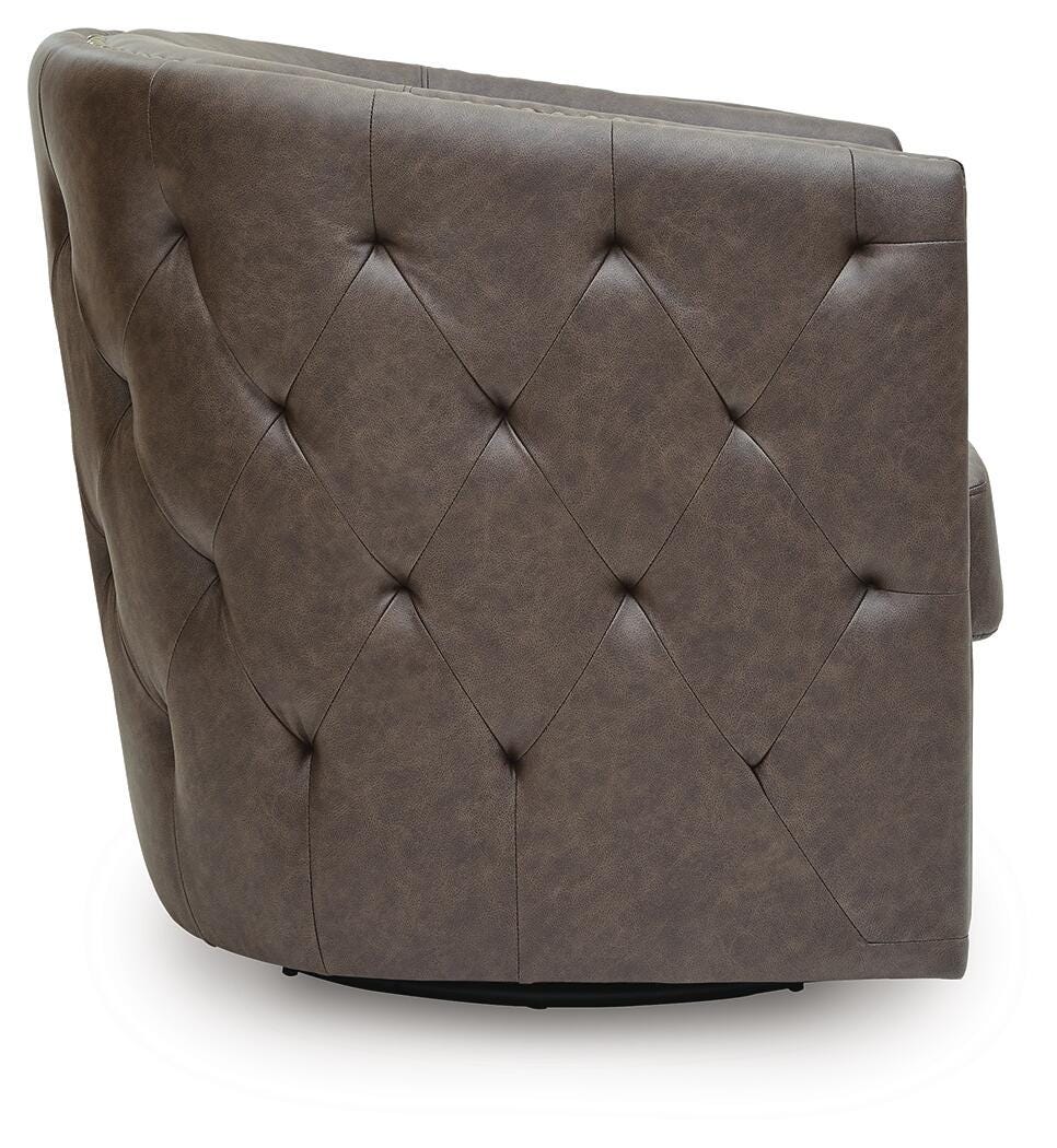 Ashley Brentlow Granite Swivel Accent Chair