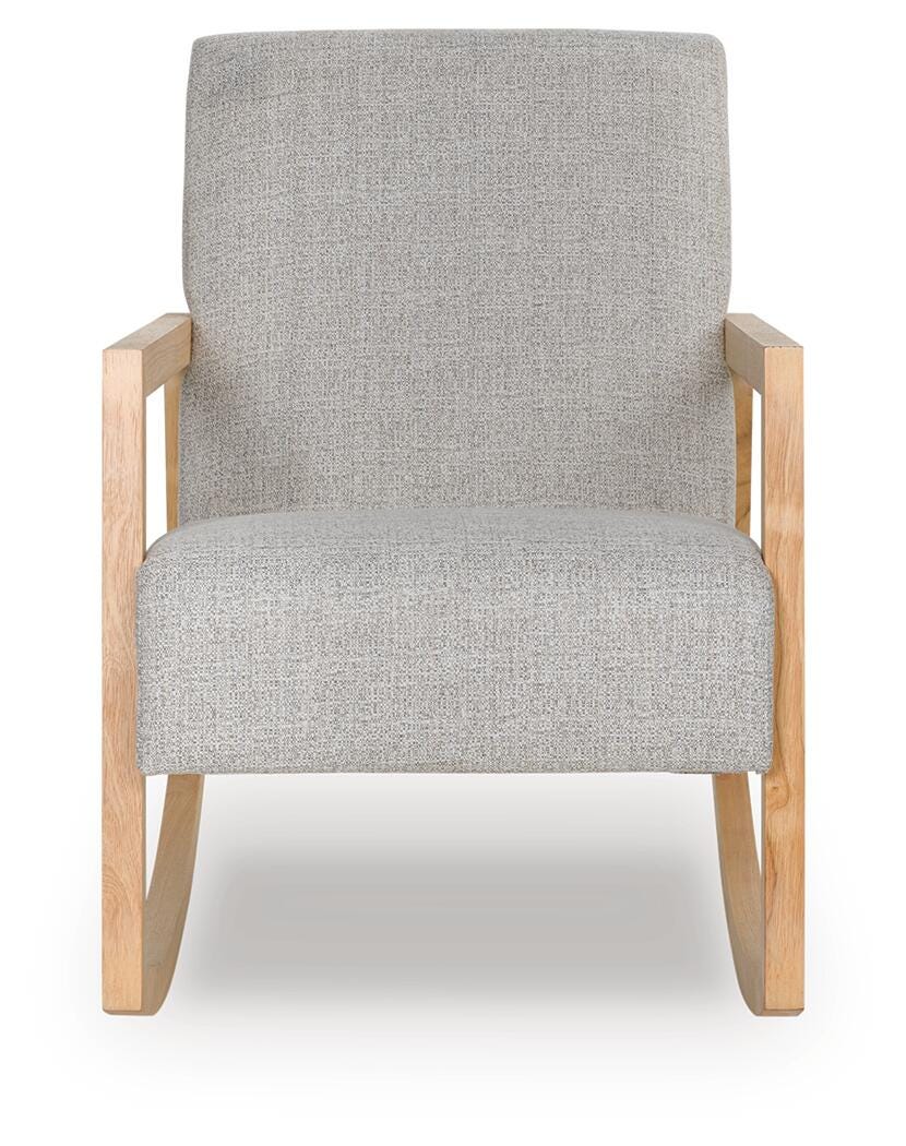 Ashley Wychworth Gray Natural Accent Chair