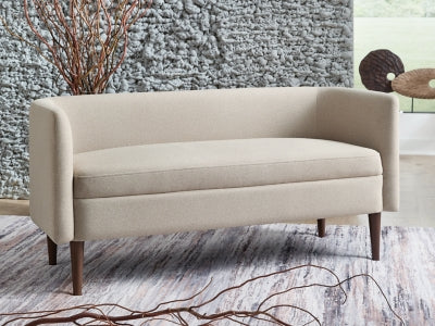Ashley Wainner Beige Accent Bench