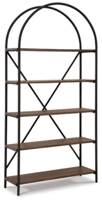 Ashley Galtbury Brown Black Bookcase