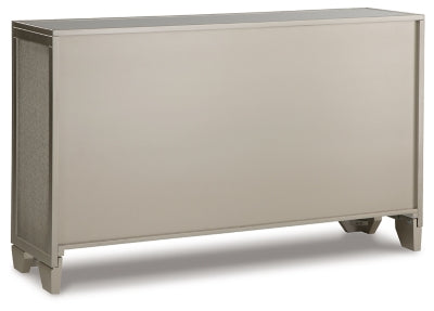 Ashley Chaseton Champagne Accent Cabinet