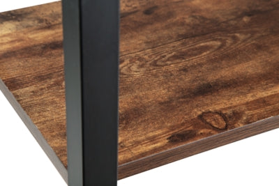 Ashley Bevinfield Brown Black Bar Cart