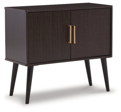 Ashley Orinfield Dark Brown Accent Cabinet