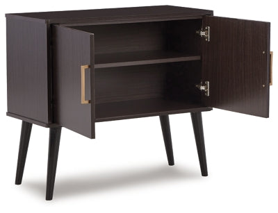 Ashley Orinfield Dark Brown Accent Cabinet