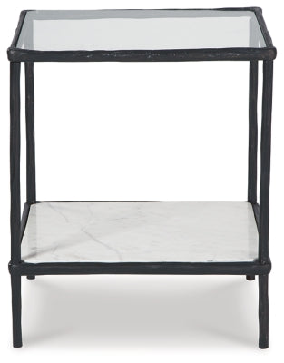 Ashley Ryandale Antique Black Accent Table