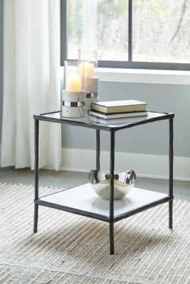 Ashley Ryandale Antique Black Accent Table