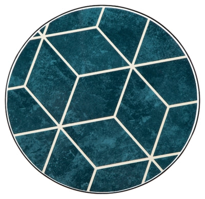 Ashley Clairbelle Teal Accent Table (Set of 2)