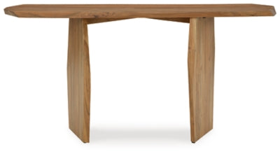 Ashley Holward Natural Console Sofa Table