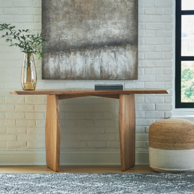 Ashley Holward Natural Console Sofa Table