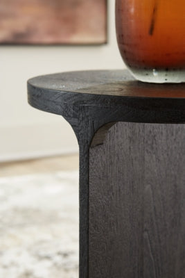 Ashley Adderley Black Accent Table