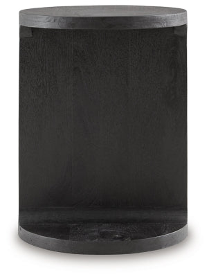 Ashley Adderley Black Accent Table