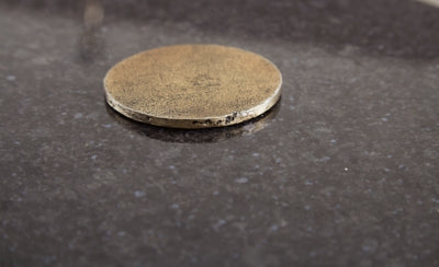 Ashley Lemkins Black Antique Gold Finish Accent Table