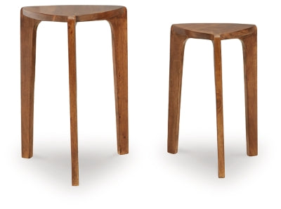Ashley Brynnleigh Medium Brown Accent Table (Set of 2)
