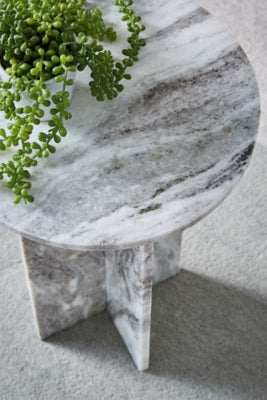Ashley Keithwell Gray Accent Table