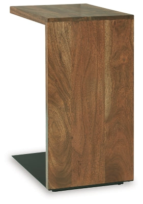 Ashley Wimshaw Brown Black Accent Table