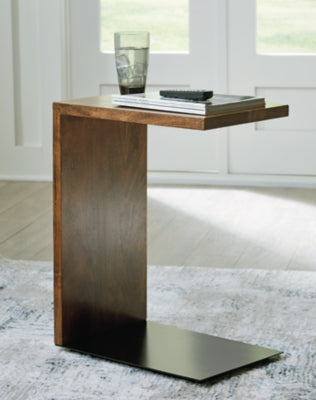 Ashley Wimshaw Brown Black Accent Table